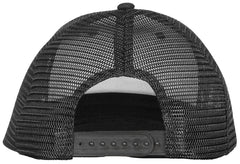 Șapcă Trucker Negru MFH - Sistem Snapback, Plasă spate