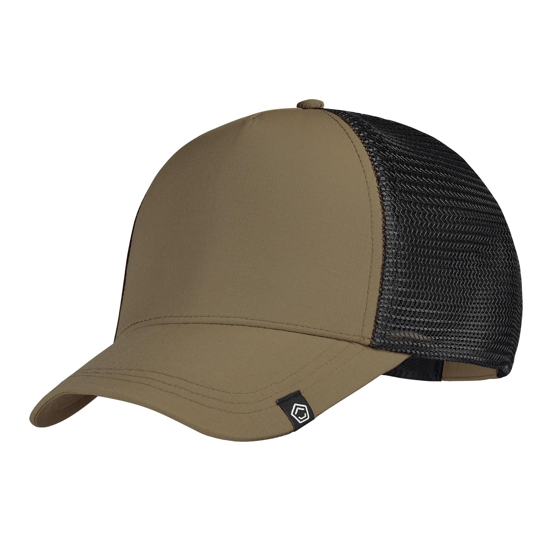 Șapcă Trucker Pentagon Cipher – Nailon Stretch, Plasă la Spate, 4 Culori