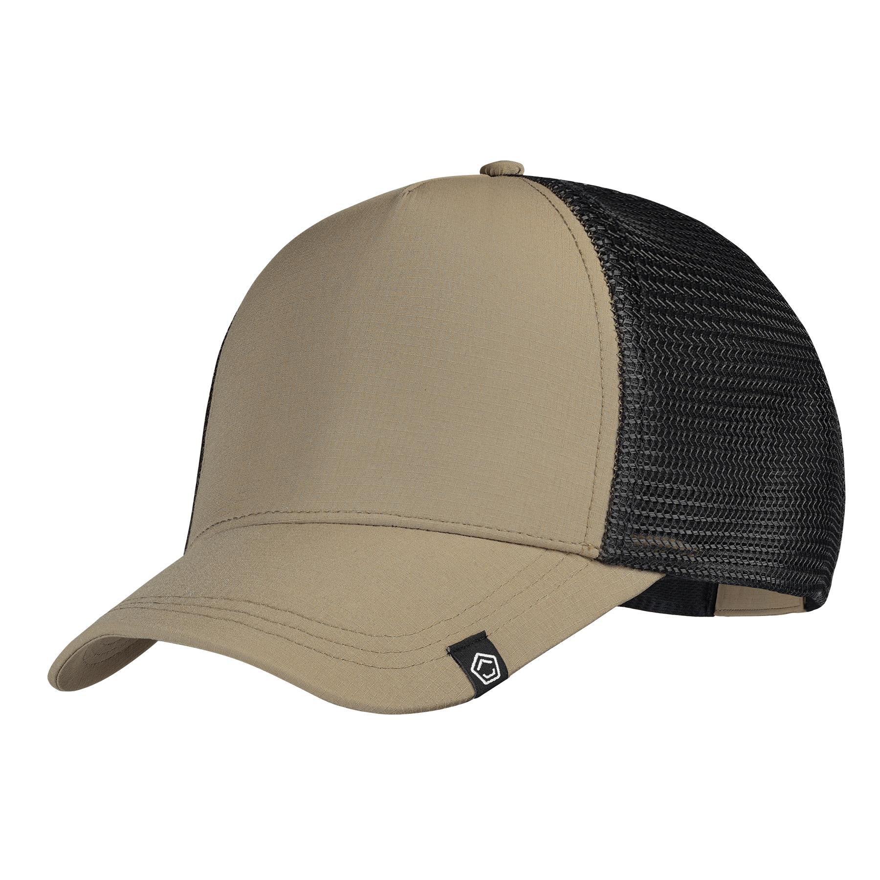 Șapcă Trucker Pentagon Cipher – Nailon Stretch, Plasă la Spate, 4 Culori