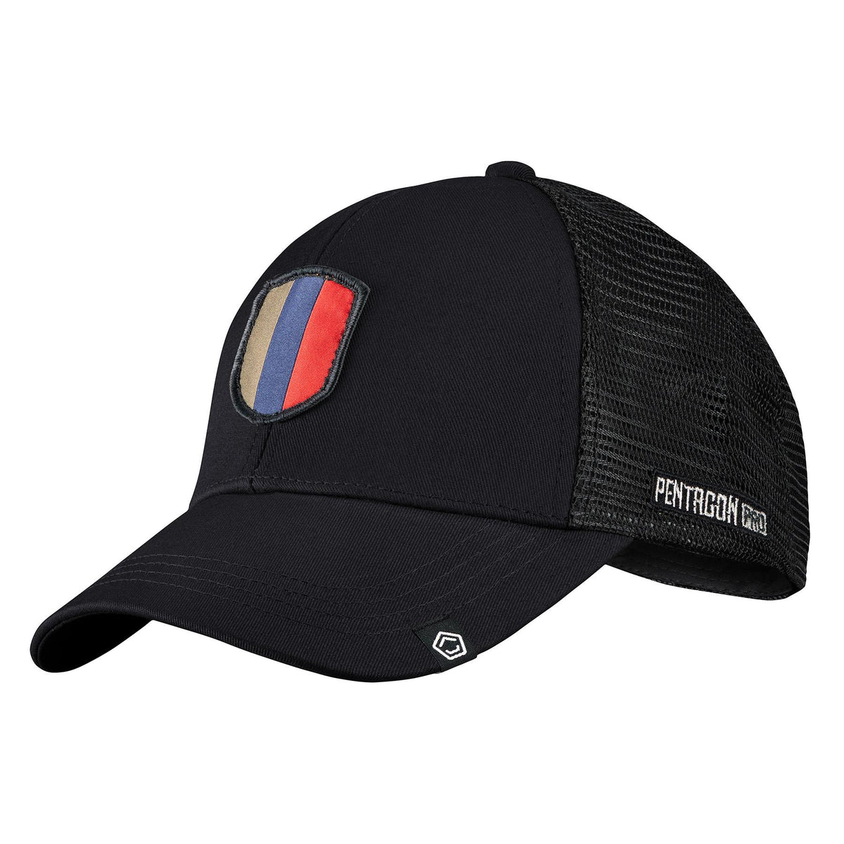 Șapcă Trucker Pentagon Crest – Față din Bumbac, Plasă Respirabilă, 4 Culori
