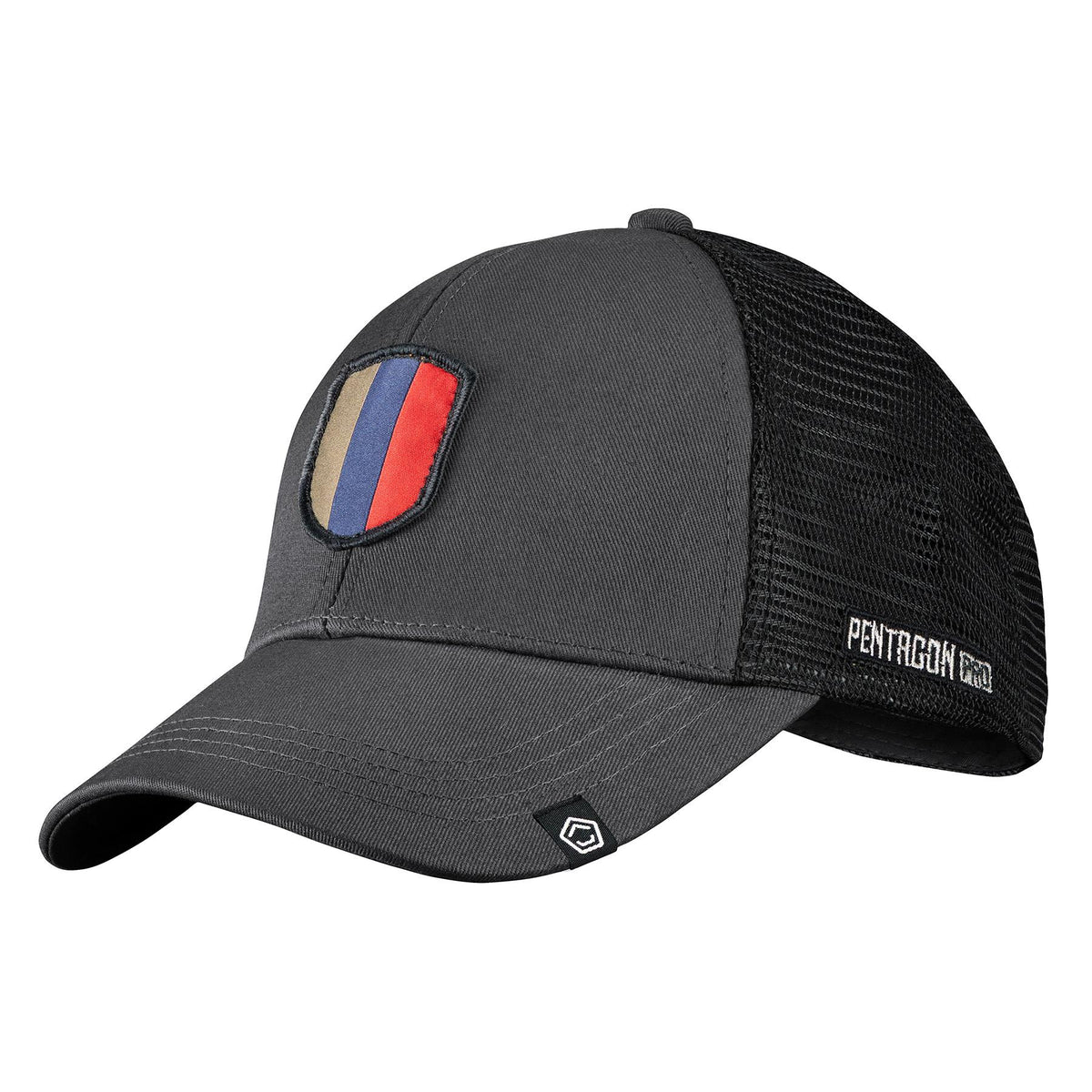 Șapcă Trucker Pentagon Crest – Față din Bumbac, Plasă Respirabilă, 4 Culori