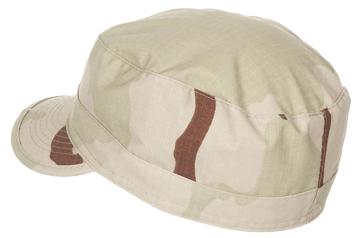 Șapcă US BDU Feldmütze 3 Culori Desert MFH - 100% Bumbac, Vizor Rotund