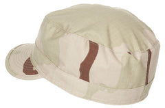 Șapcă US BDU Feldmütze 3 Culori Desert MFH - 100% Bumbac, Vizor Rotund