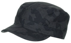 Șapcă US BDU Rip Stop Night Camo MFH - Vizor Rotund, 100% Bumbac