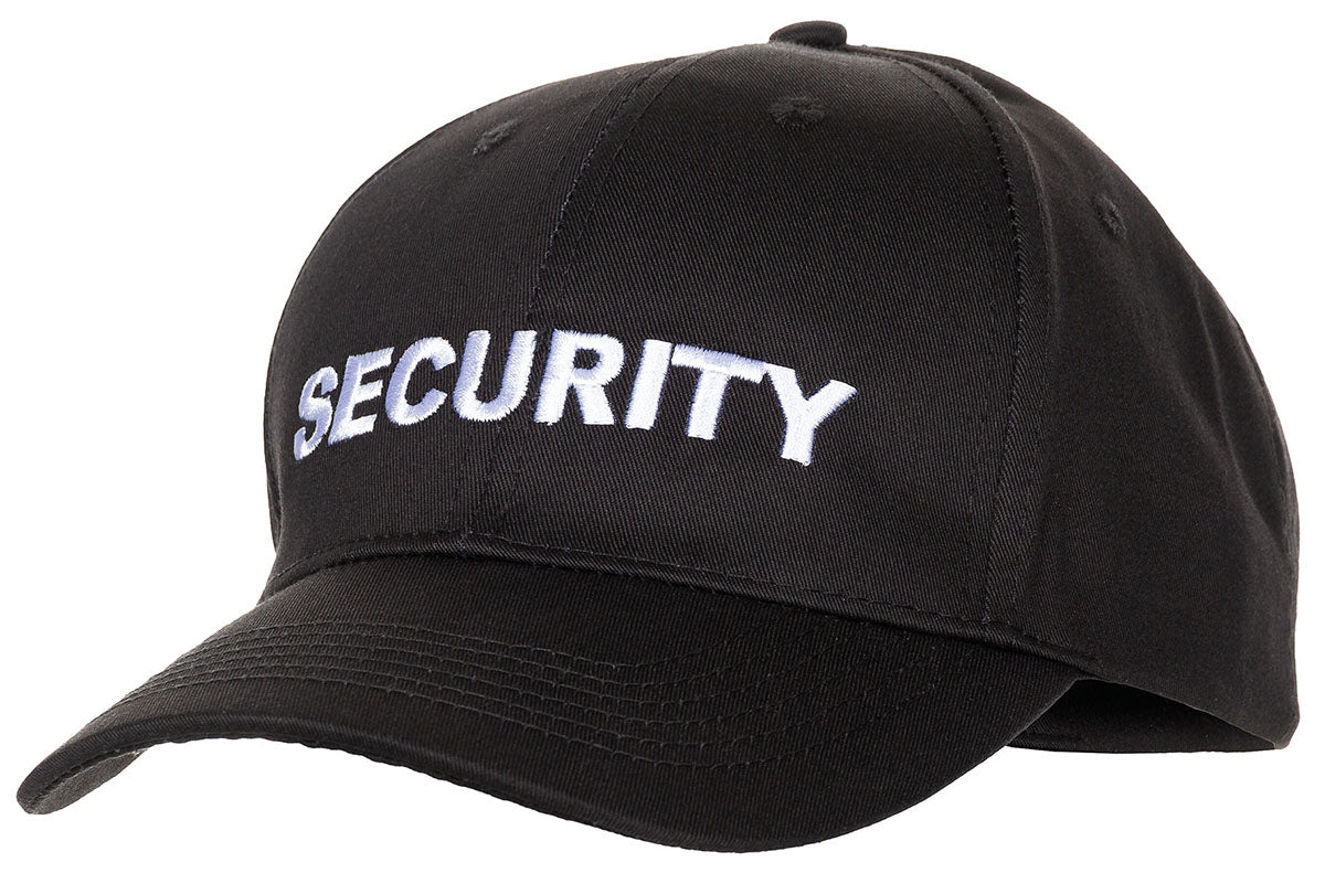 Sapcă US Security Negru MFH - Snapback, Poliester/Bumbac
