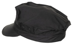 Șapcă USMC Rip Stop Negru MFH - 100% Bumbac, Design Octogonal