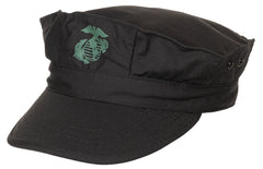 Șapcă USMC Rip Stop Negru MFH - 100% Bumbac, Design Octogonal