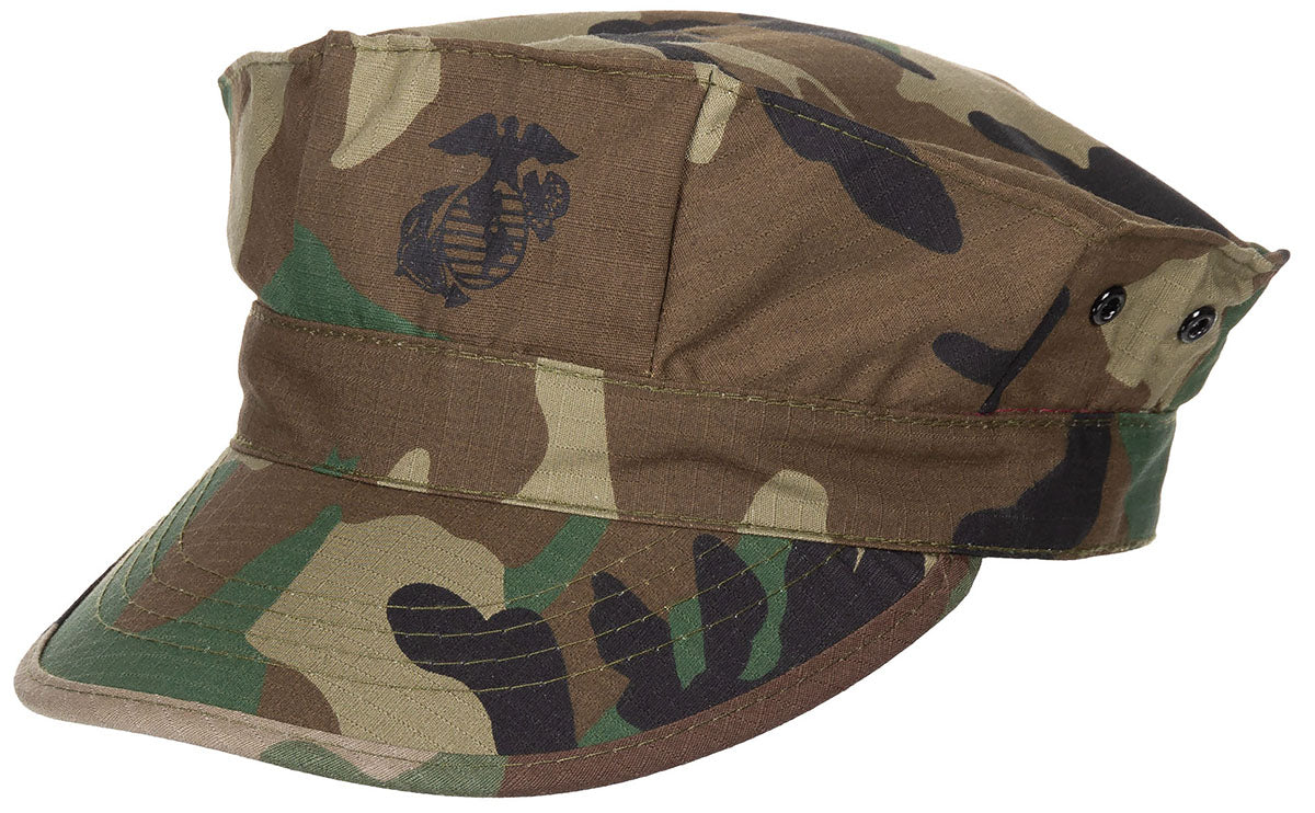 Șapcă USMC Rip Stop Woodland MFH - 100% Bumbac, 4 Orificii Ventilație