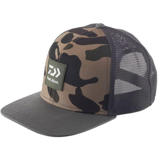 Șapcă Wild-Camo Daiwa D-VEC - Camuflaj Modern, Protecție Solară - 1