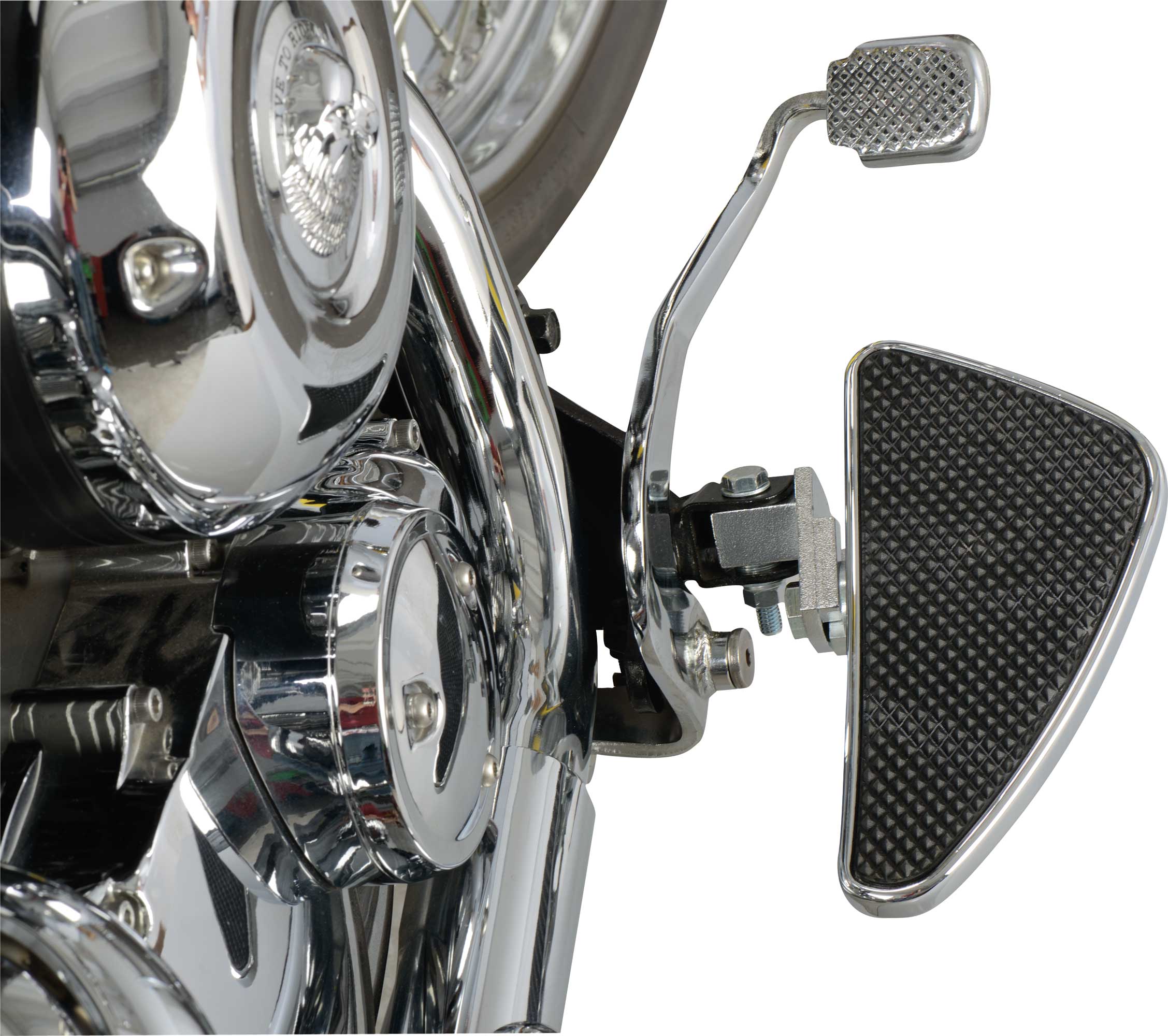 Scărițe Moto Universal Louis - Cromate, Antiderapante