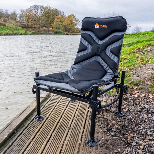 Scaun Pescuit X-Level Accessory Chair GURU - Confort Maxim, Stabilitate - 7
