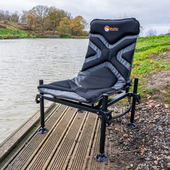 Scaun Pescuit X-Level Accessory Chair GURU - Confort Maxim, Stabilitate - 7