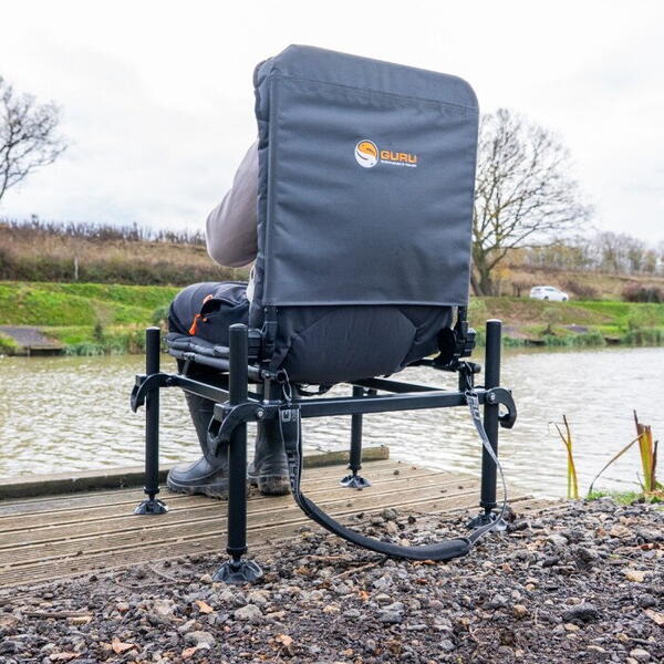 Scaun Pescuit X-Level Accessory Chair GURU - Confort Maxim, Stabilitate - 8