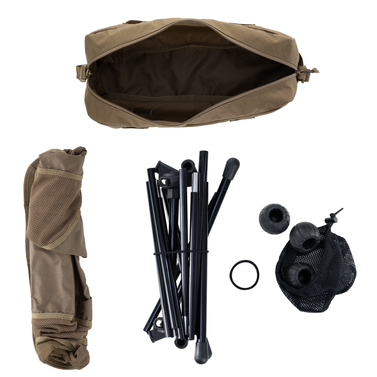 Scaun Pliabil Helikon-Tex TRAVELER Enlarged Tiger Stripe Stabil