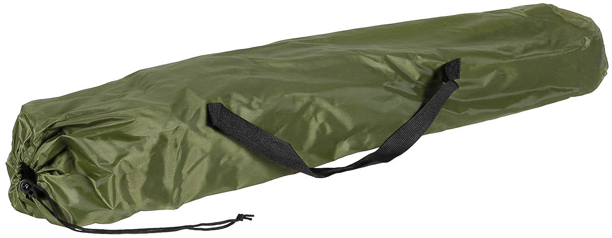 Scaun Pliant Deluxe cu Spătar Oliv FoxOutdoor - 110 kg, Înălțime șezut 40 cm
