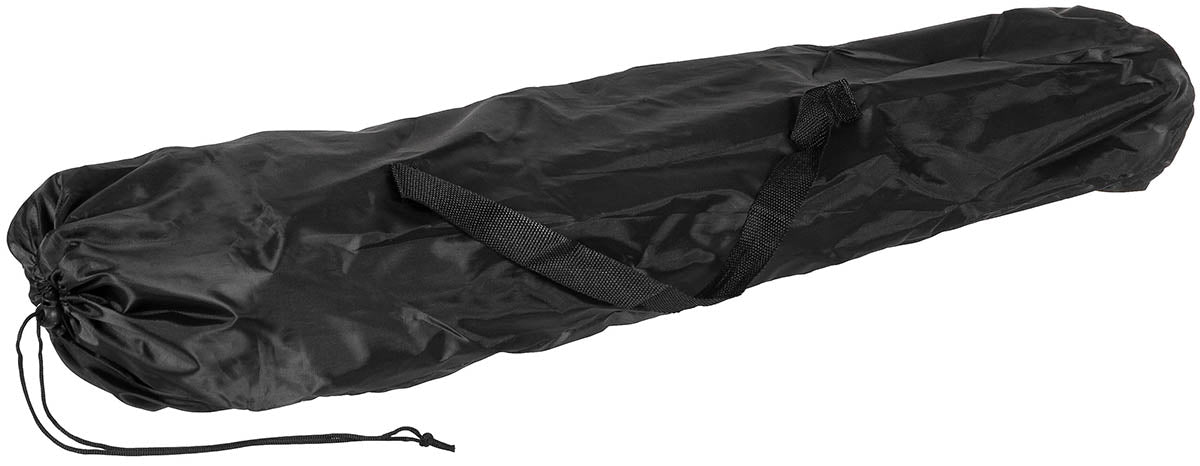 Scaun Pliant Deluxe Negru FoxOutdoor - Sarcină Max. 110 kg, Înălțime Șezut 40 cm