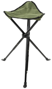 Scaun Pliant Trepied Oliv FoxOutdoor - 45-55cm, Max 90kg