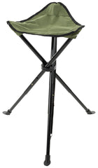 Scaun Pliant Trepied Oliv FoxOutdoor - 45-55cm, Max 90kg