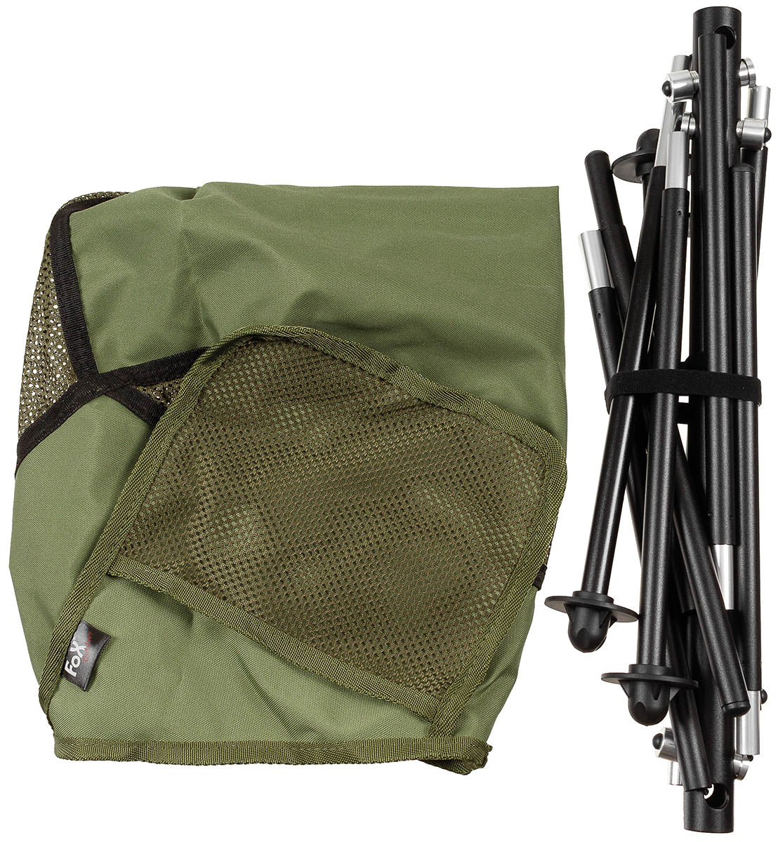Scaun Pliant "Ultralight" Oliv FoxOutdoor - Compact, Ușor
