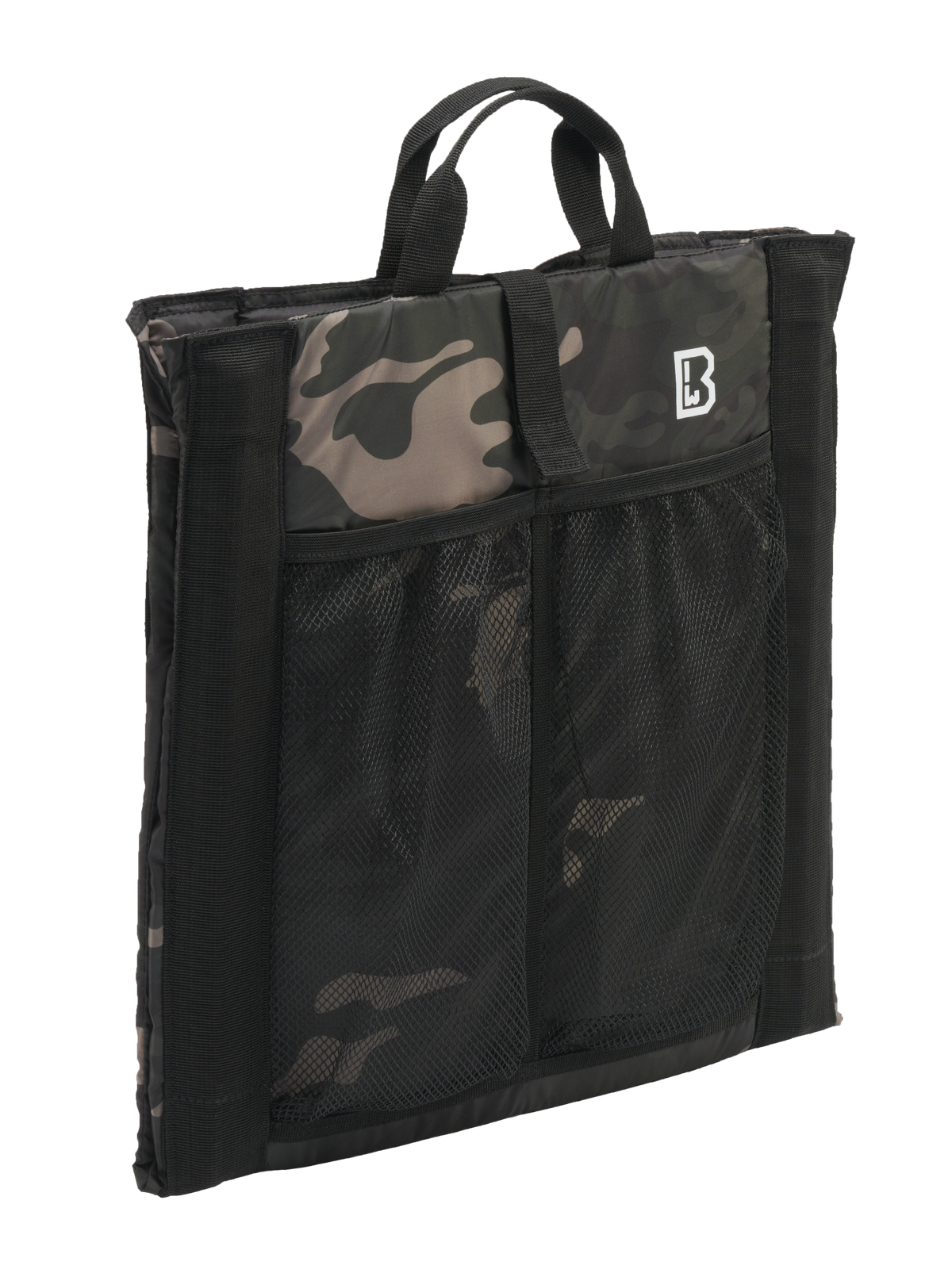 Scaunel Pliabil Dark Camo Brandit - Portabilitate Maximă