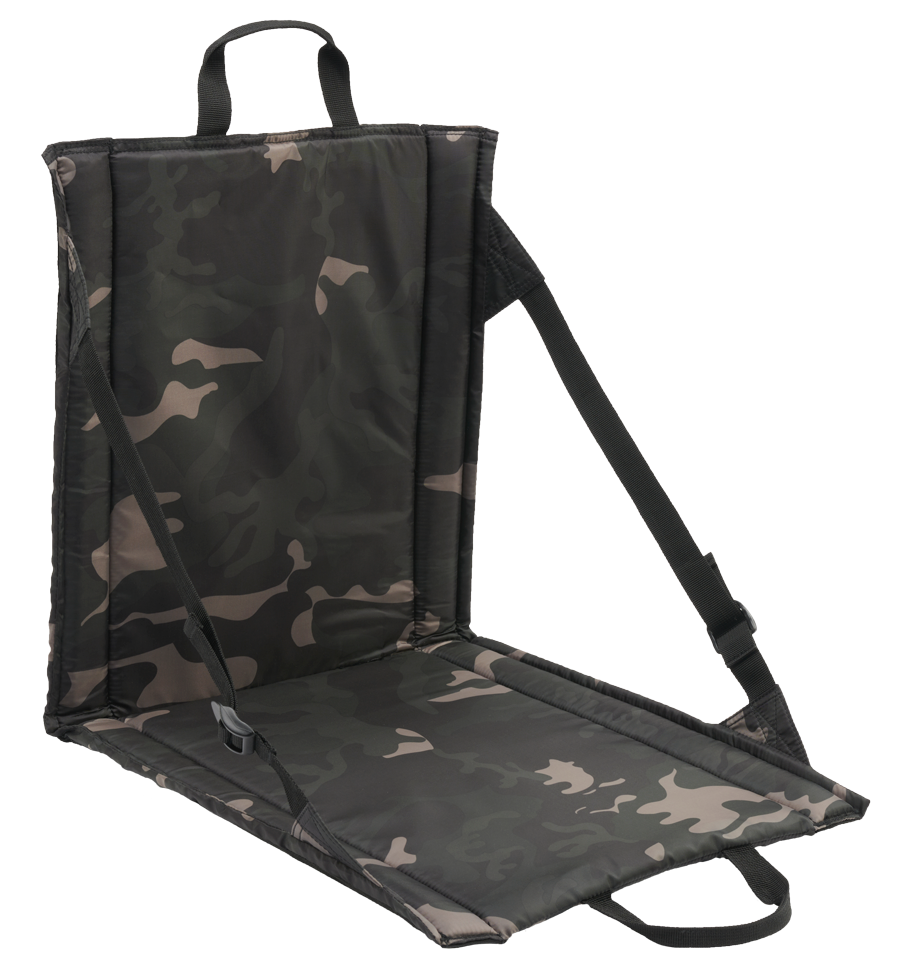 Scaunel Pliabil Dark Camo Brandit - Portabilitate Maximă