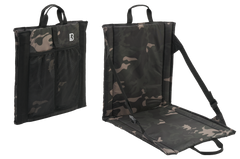 Scaunel Pliabil Dark Camo Brandit - Portabilitate Maximă