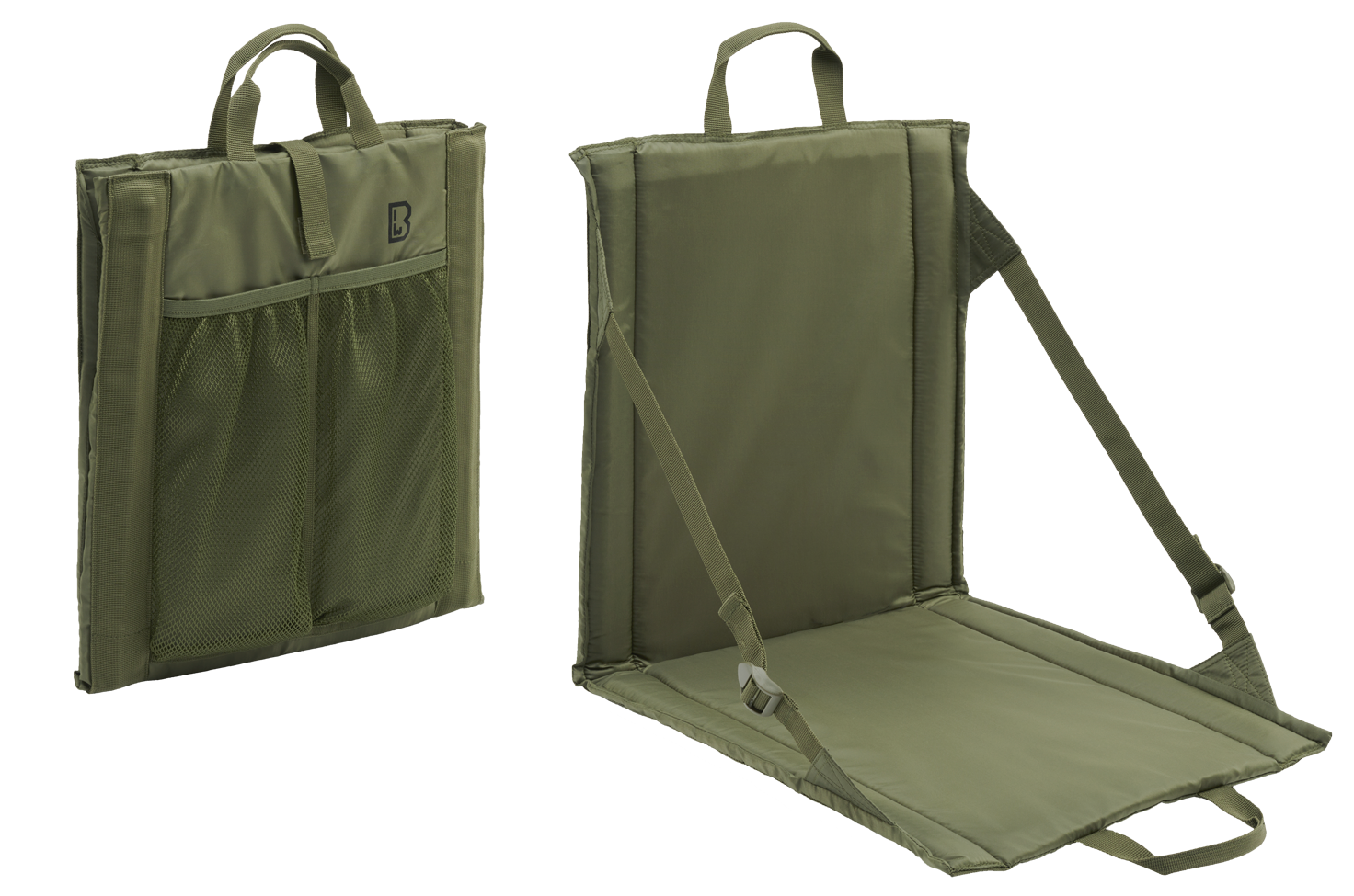 Scaunel Pliabil Olive Brandit - Suport Rapid si Robust