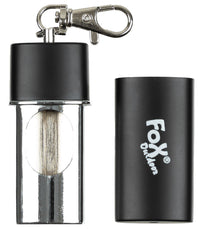 Scrumieră Portabilă "Travel" Neagră FoxOutdoor - 2 piese, Etanșă