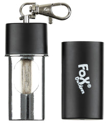 Scrumieră Portabilă "Travel" Neagră FoxOutdoor - 2 piese, Etanșă