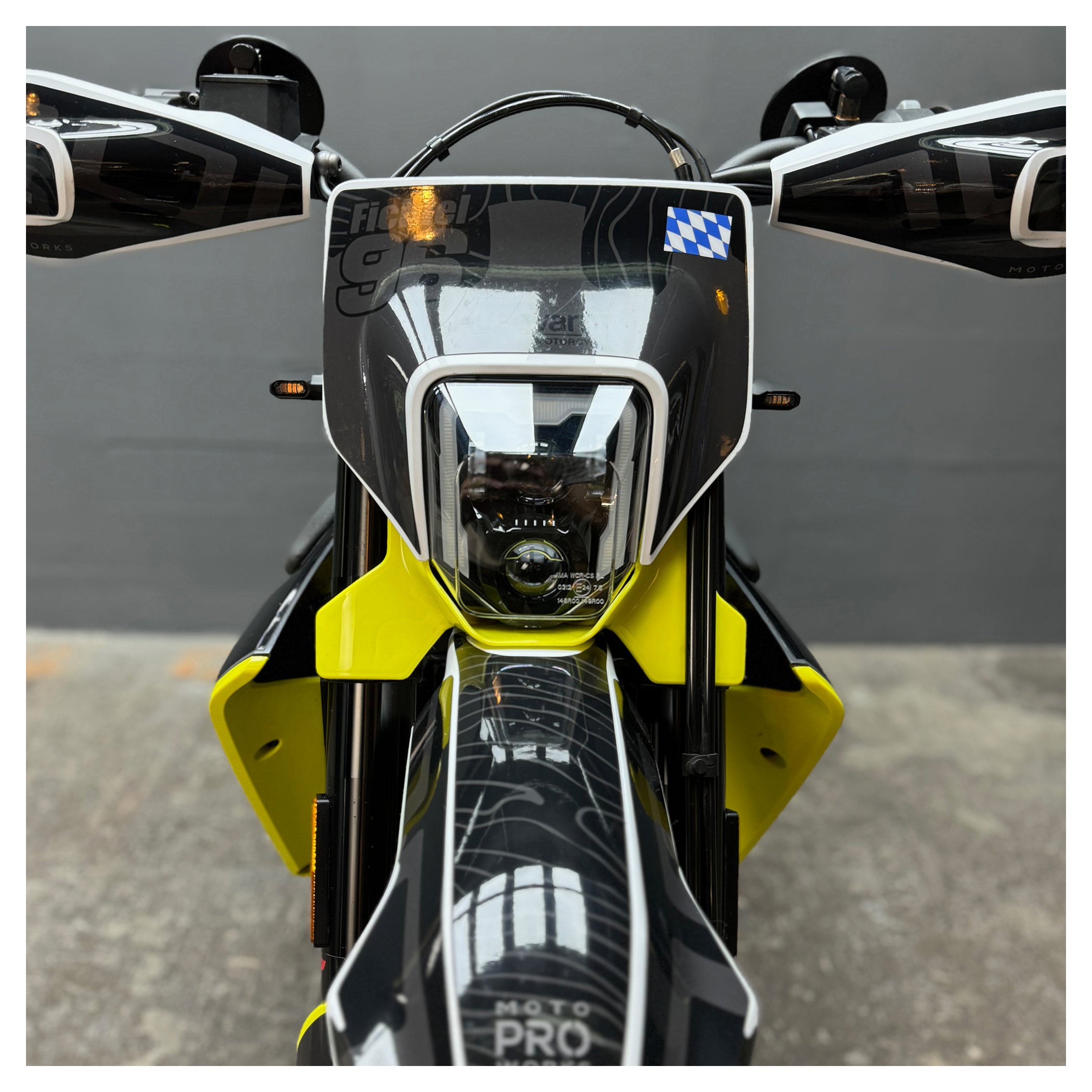 Semnalizatoare 3-în-1 Race Mini MOTOISM - LED, E-Mark