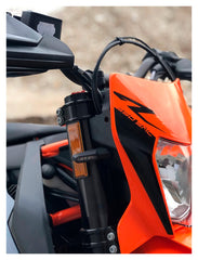 Semnalizatoare 3in1 Race MOTOISM - LED, Omologate E