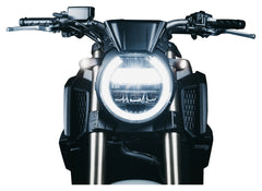 Semnalizatoare Furcă Motoism Type-Three 2-în-1 - LED, Mat Negru