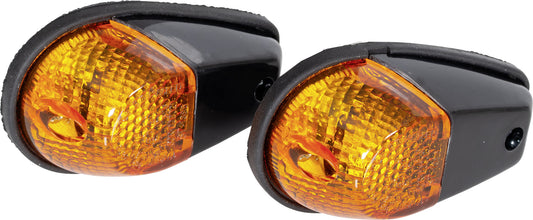 Semnalizatoare Halogen Universale Louis - E-aprobate, Carbon/Negru