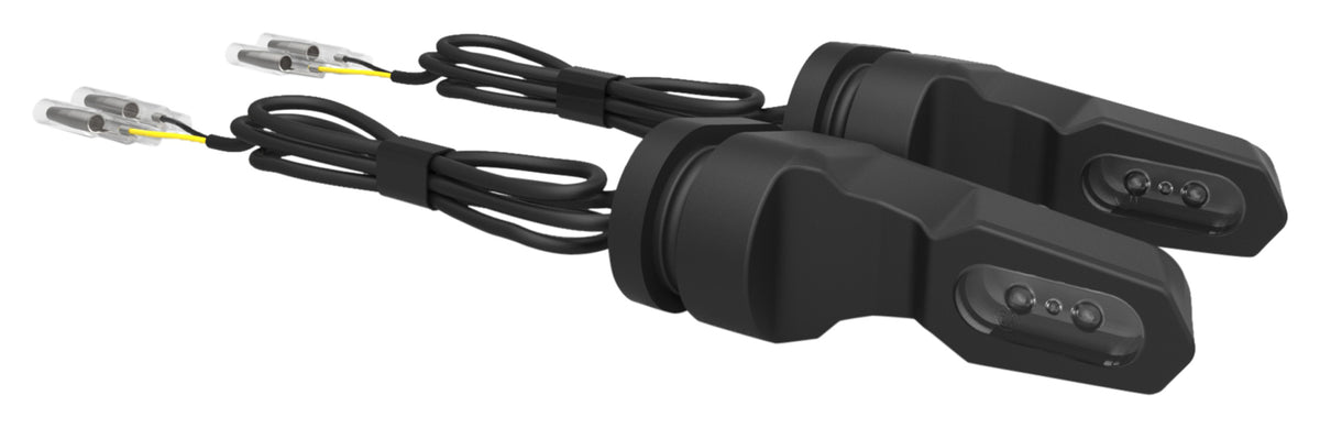 Semnalizatoare LED 2-în-1 SP-FLOW Motoism Yamaha - Carbon, E-aprobat