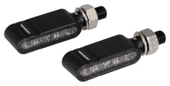 Semnalizatoare LED Bronx 2.0 Highsider - Design CNC, Sticlă Fumurie