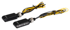 Semnalizatoare LED Bronx 2.0 Highsider - Design CNC, Sticlă Fumurie