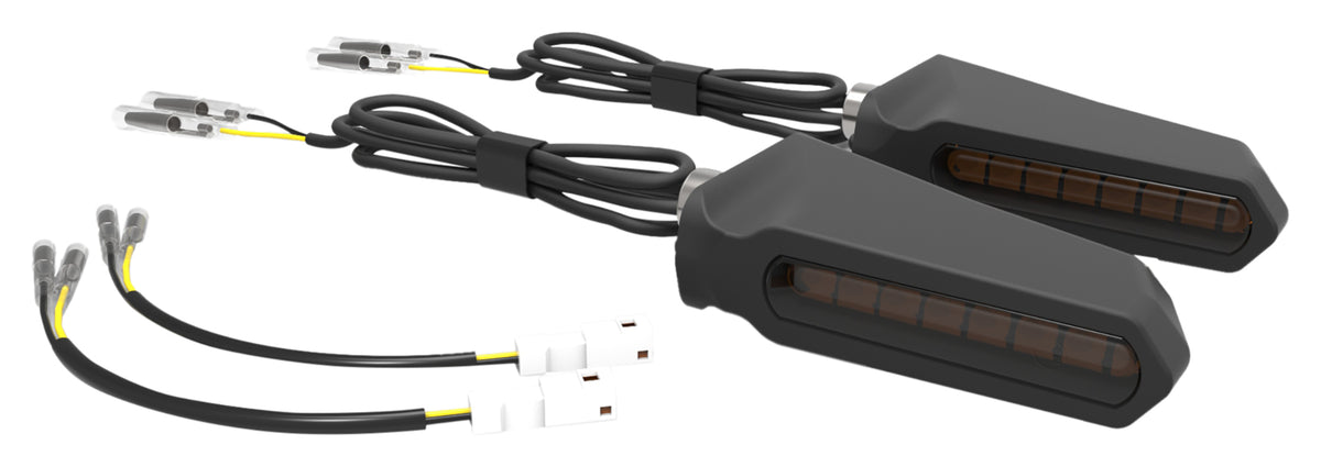Semnalizatoare LED FTR Spring Lightrun Motoism - Secvențiale Plug & Play
