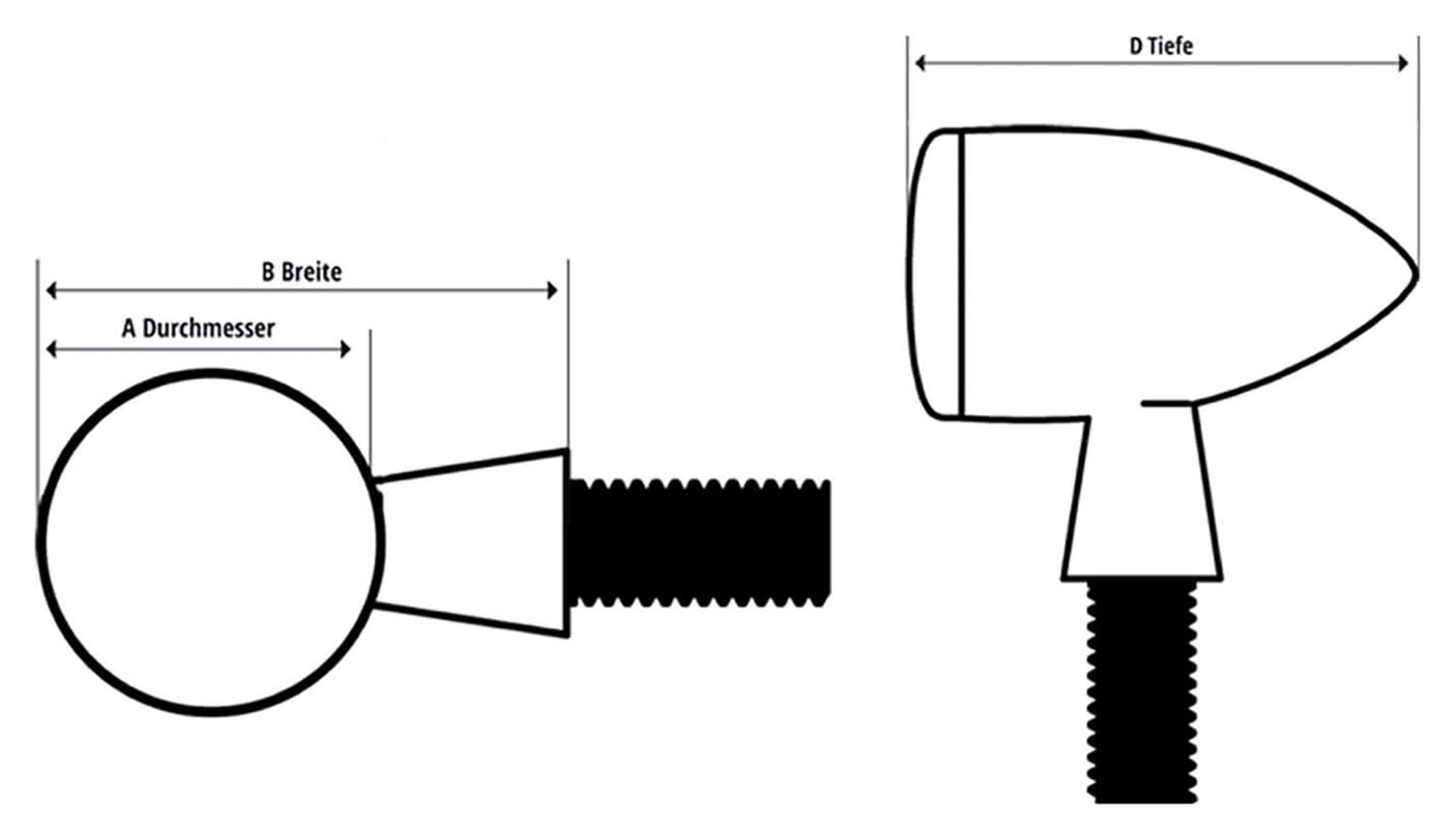Semnalizatoare LED Highsider Sonic-X2 - Design Compact, E-aprobat