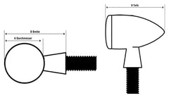 Semnalizatoare LED Highsider Sonic-X2 - Design Compact, E-aprobat