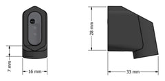 Semnalizatoare LED Mini FTR 1200 MOTOISM - Plug & Play, E-aprobat