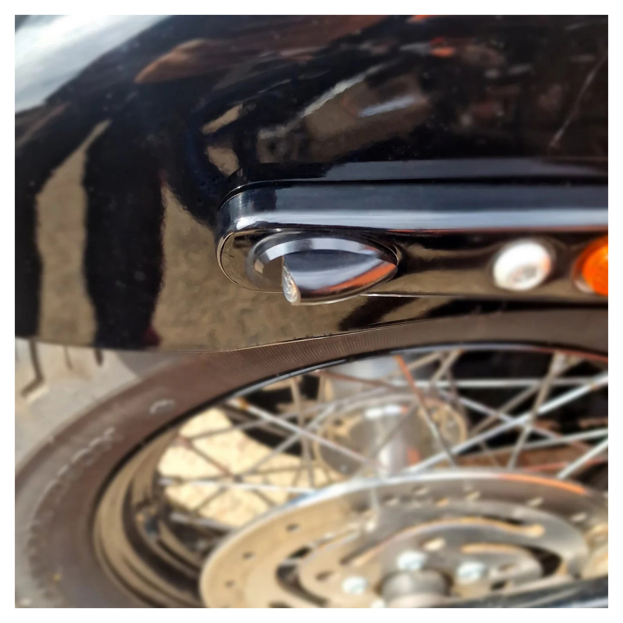 Semnalizatoare LED mo.blaze tens HD Fender motogadget - Harley-Davidson, ECE