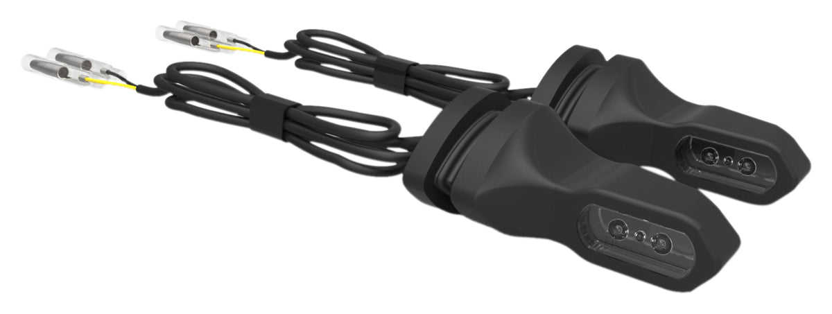 Semnalizatoare LED Motoism Ducati Venator Evo Short 2-in-1 - Ultra Luminoase