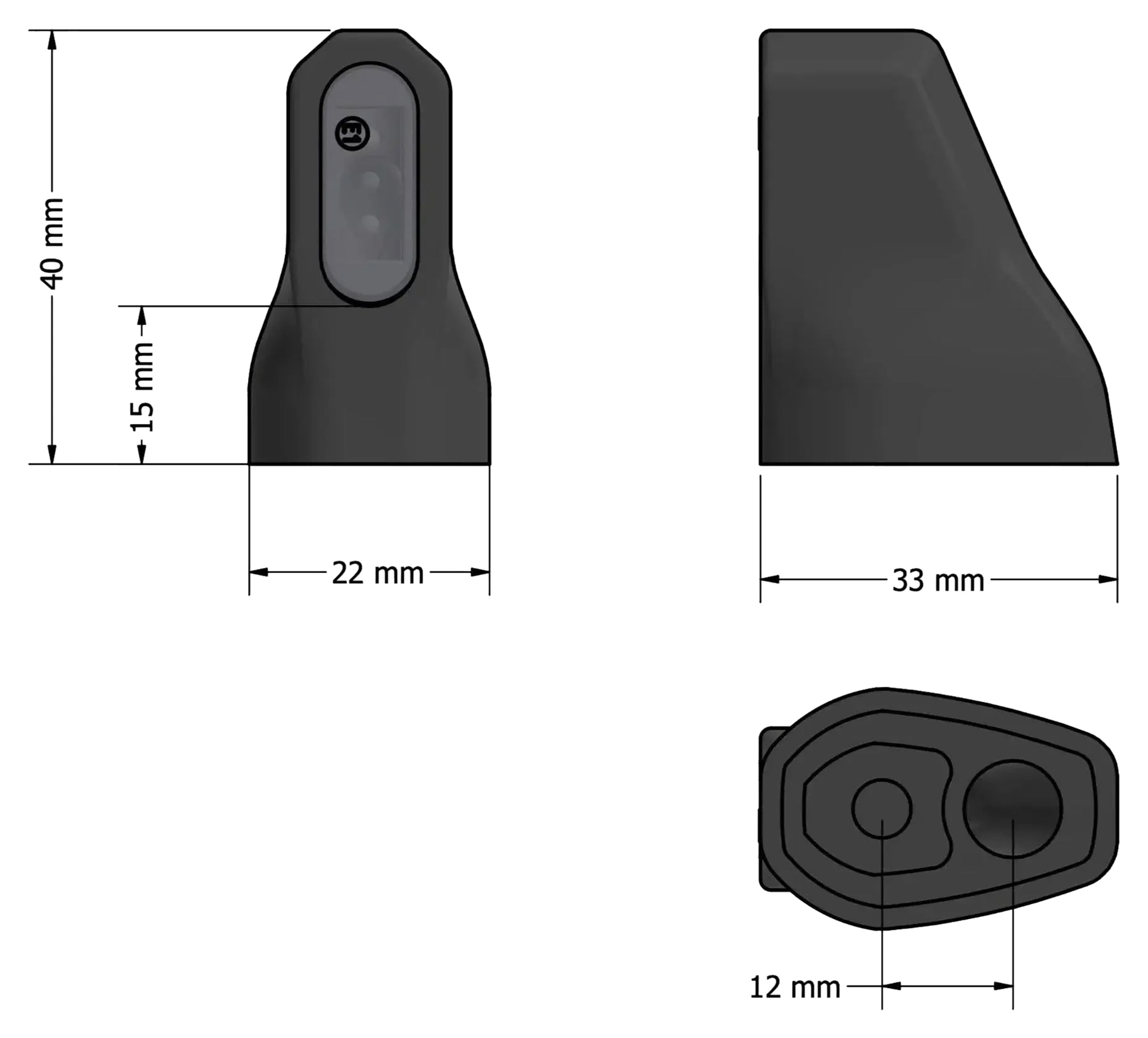 Semnalizatoare LED MOTOISM Neo Short 3in1 - Honda, Ultra-luminoase