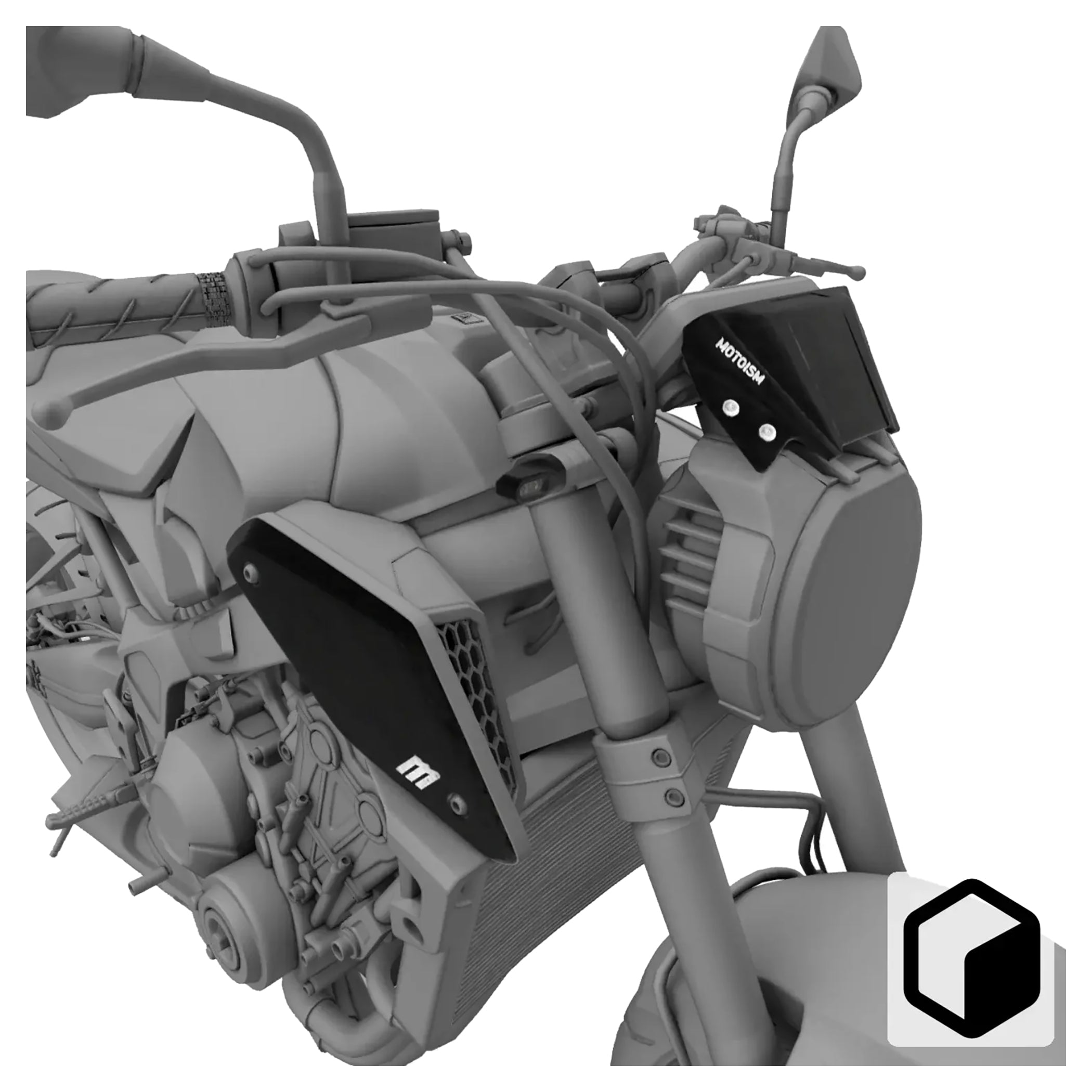 Semnalizatoare LED MOTOISM Neo Short 3in1 - Honda, Ultra-luminoase