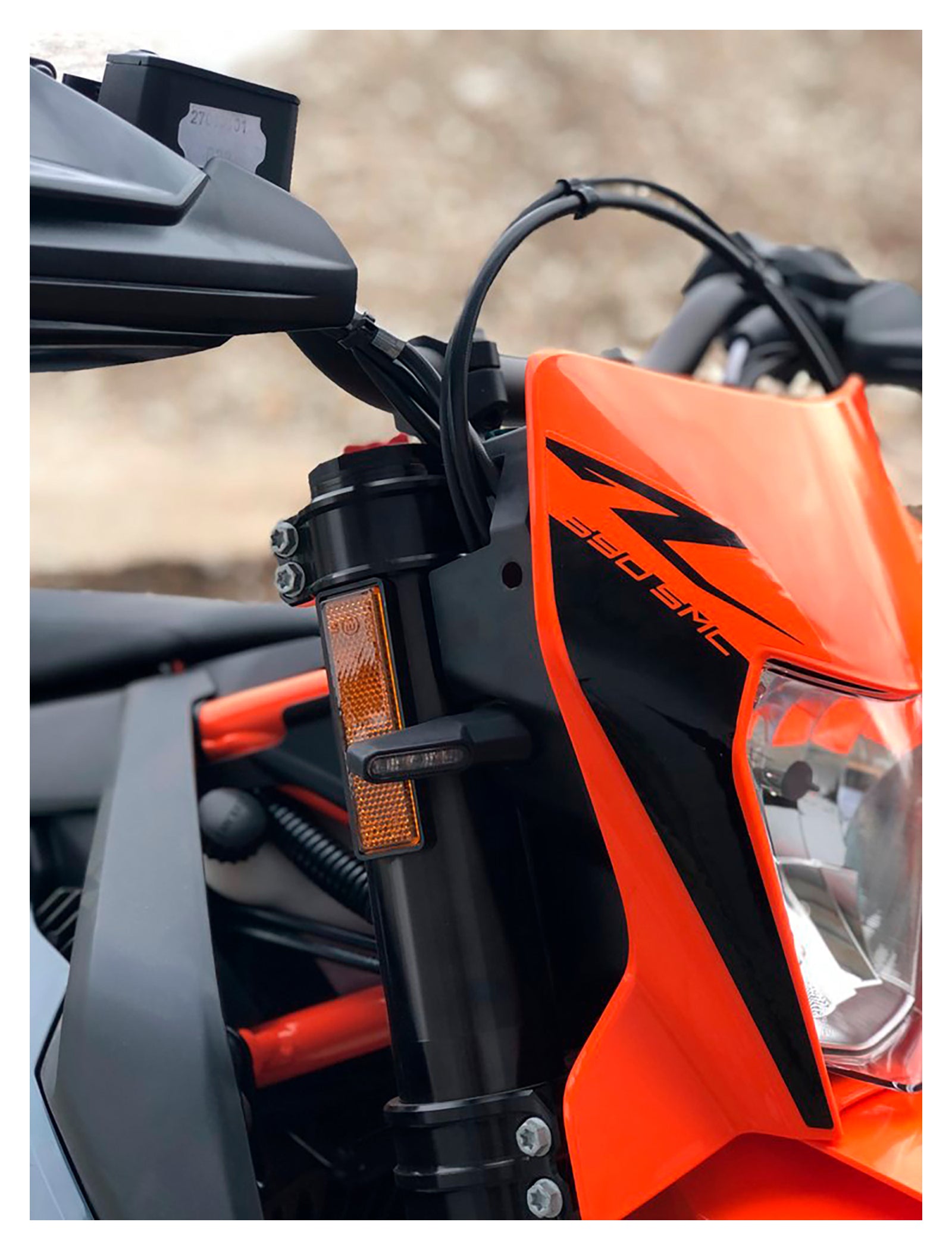 Semnalizatoare LED MOTOISM Race - Design Slim, Husqvarna/KTM