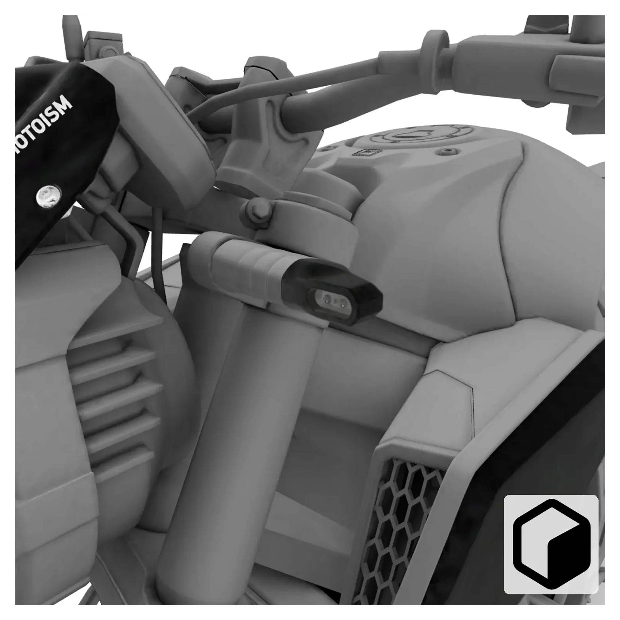 Semnalizatoare LED Neo Short MOTOISM Honda - Ultra-luminoase, Plug&Play