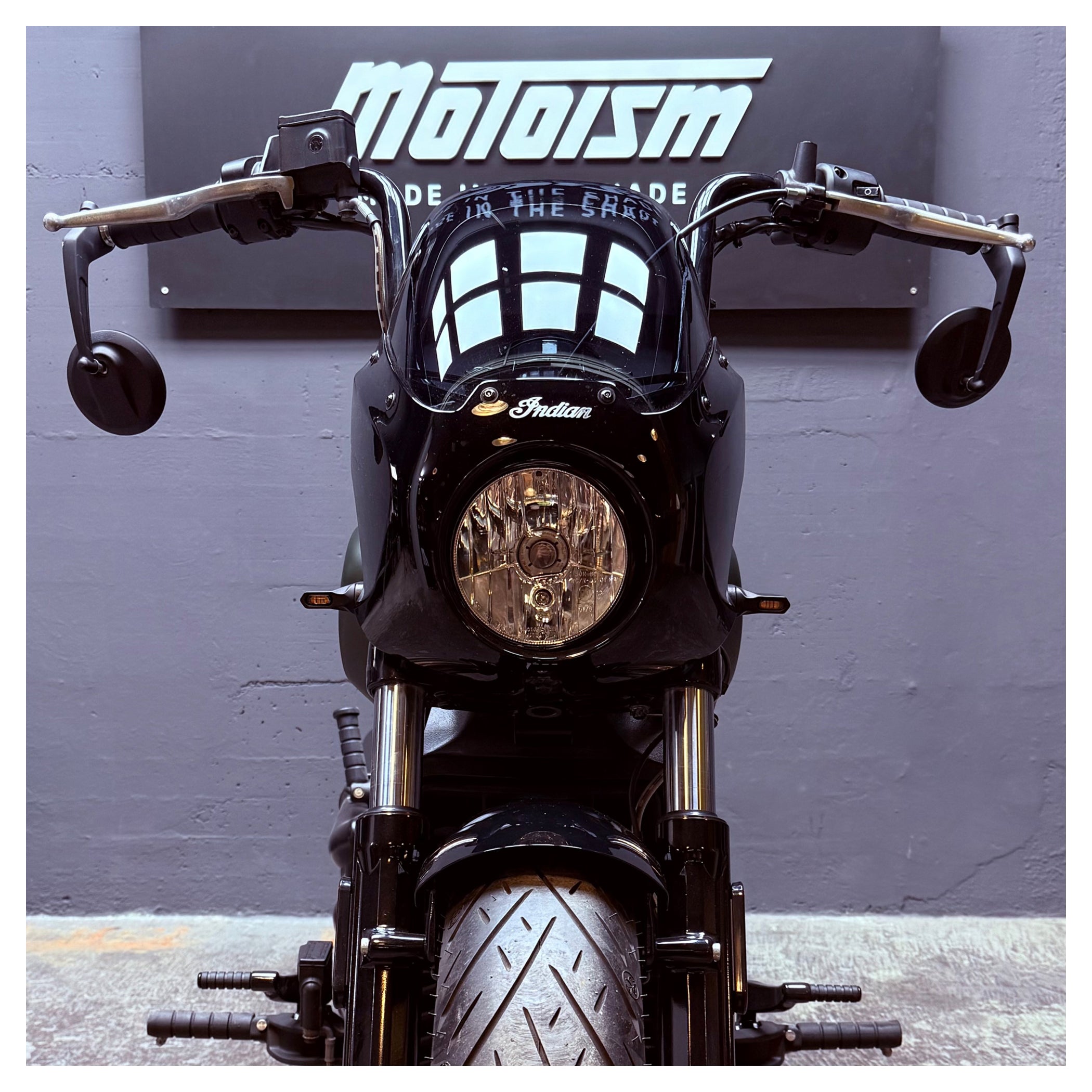 Semnalizatoare LED Spirit Mini Motoism pentru Indian Scout Bobber