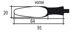Semnalizatoare LED Sportive Louis - Design Elegant, Negru Mat