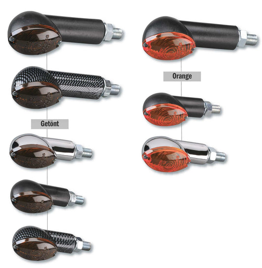 Semnalizatoare Moto Halogen Mini Universale Louis - E-aprobate