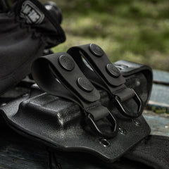 Set 2 Bride Fixare Centură Tactică M-Tac - Negru - D-Ring
